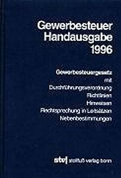 Gewerbesteuer Handausgabe 1996