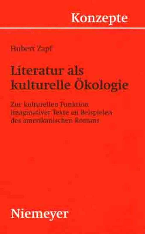 Literatur als kulturelle Ökologie