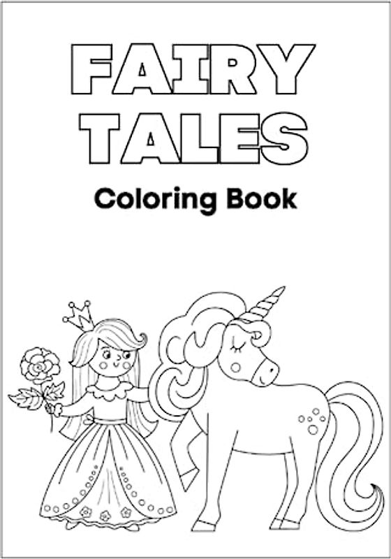 Fairy Tales Colouring Book