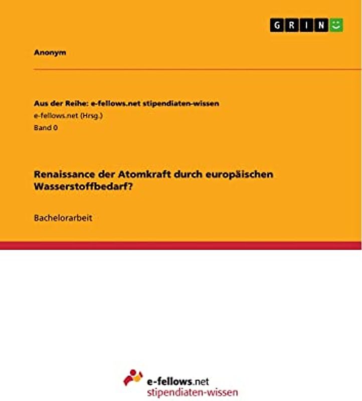 Renaissance der Atomkraft durch europäischen Wasserstoffbedarf?