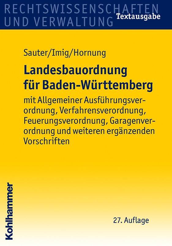 Landesbauordnung für Baden-Württemberg