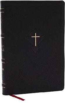Rsv2ce, Thinline Large Print Catholic Bible, Black Leathersoft, Comfort Print