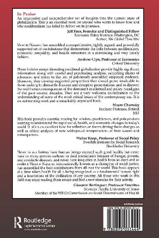 Neoliberalism, Globalization, and Inequalities