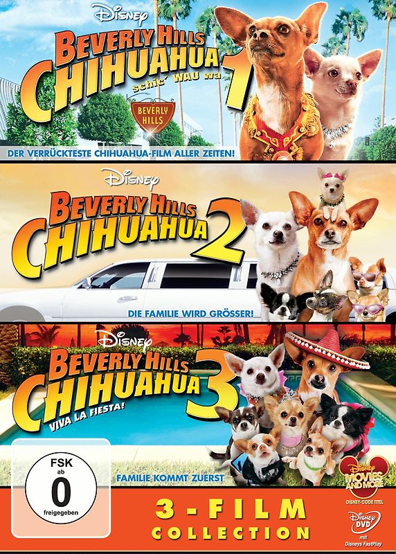 Beverly Hills Chihuahua - Teil 1 - 3 [3 DVDs] DVD