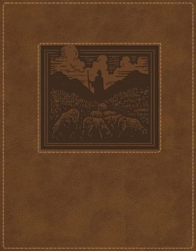 NKJV New Testament, Tracing Edition: Engaging the Scripture Word by Word (Brown Leathersoft Over Board)
