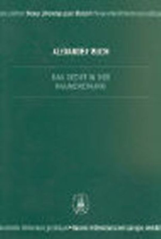 Das Recht in der Raumordnung