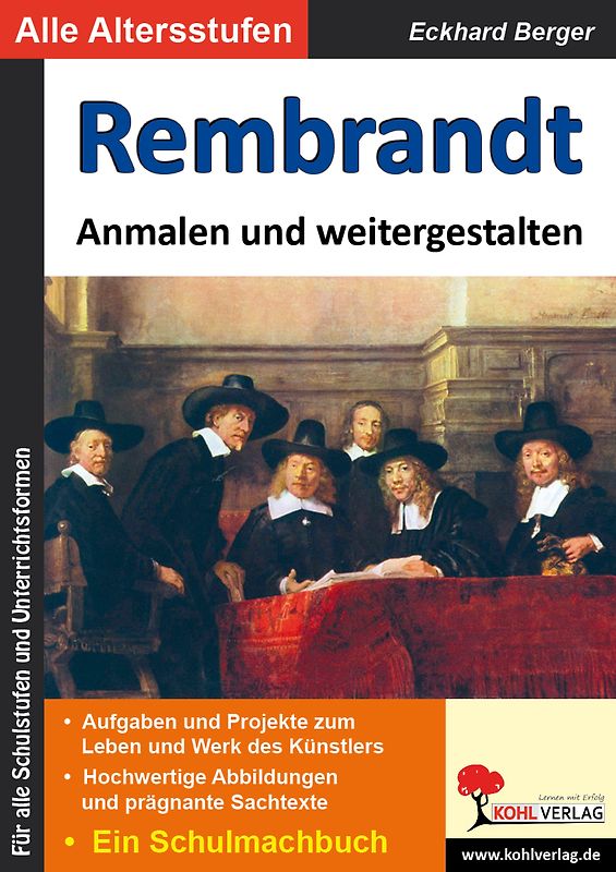 Rembrandt anmalen und weitergestalten