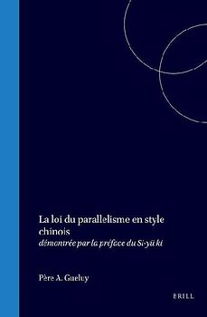 La Loi Du Parallelisme En Style Chinois