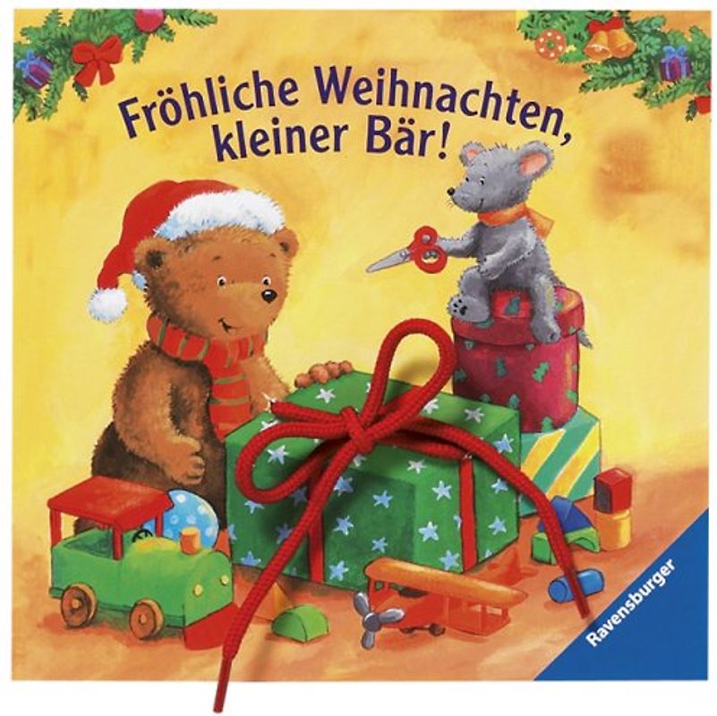 Fröhliche Weihnachten, kleiner Bär!