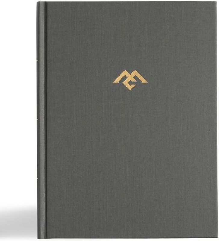 CSB Men of Character Bible, Revised and Updated, Charcoal Cloth Over Board