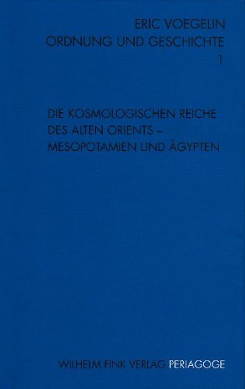 Ordnung und Geschichte