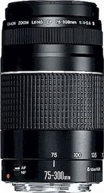 Canon EF 75-300 mm F4.0-5.6 III 58 mm Filtergewinde (Canon EF Anschluss) schwarz