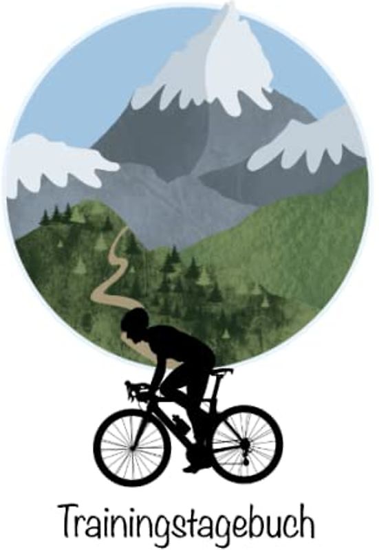 Trainingstagebuch: Trainingsbuch Radfahren - dein Trainingstagebuch zum Fahrrad fahren