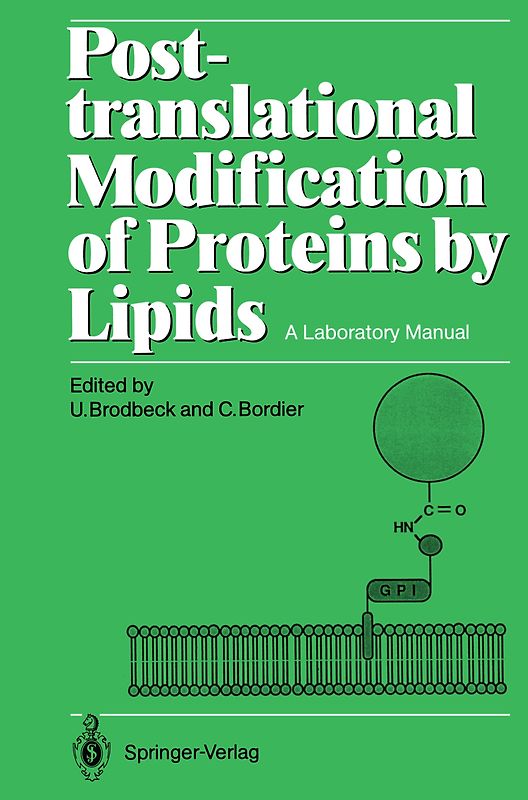 Post-translational Modification of Proteins by Lipids