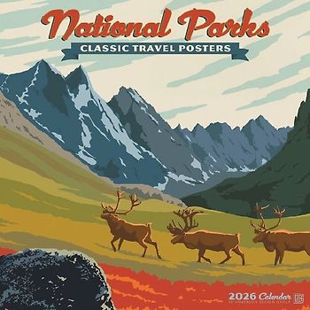 National Parks (Adg) 2026 12 X 12 Wall Calendar