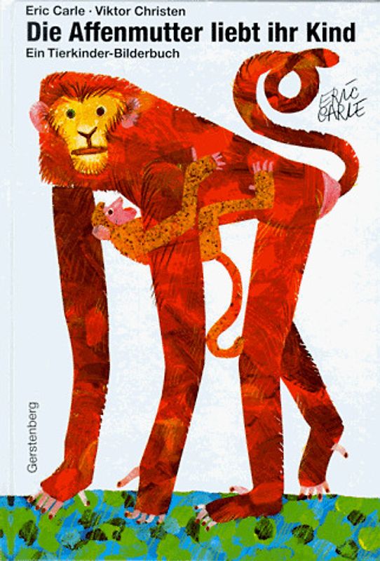 Die Affenmutter liebt ihr Kind