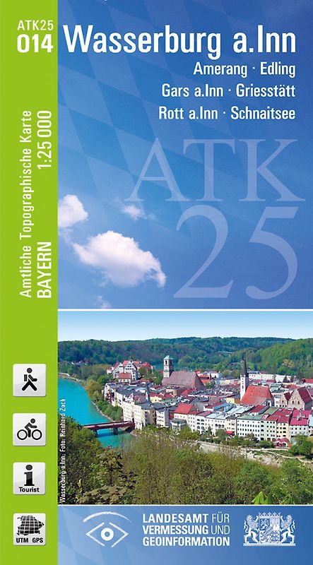 ATK25-O14 Wasserburg a.Inn (Amtliche Topographische Karte 1:25000)