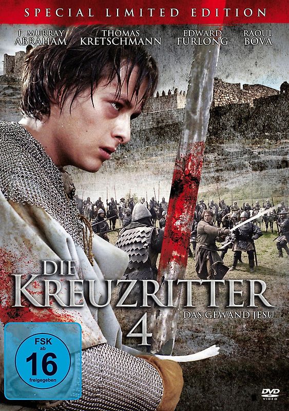 Die Kreuzritter 4 - Das Gewand Jesu - Special Limited Edition DVD