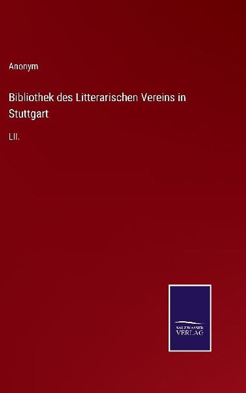 Bibliothek des Litterarischen Vereins in Stuttgart