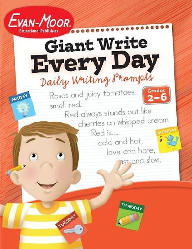 Giant Write Every Day: Daily Writing Prompts, Grade 2 - 6 Teacher Resource