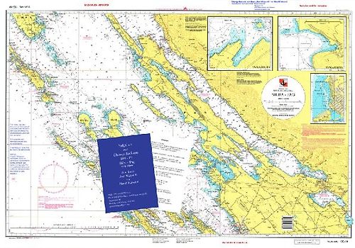 Übungs-Seekarte Silba - Pag 100-19
