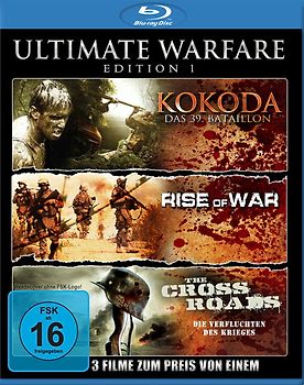 Ultimate Warfare - Edition 1 - Kokoda / Rise Of War /  The Cross Roads [Collector's Edition] Blu-ray Disc