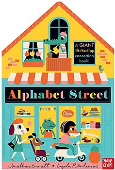 Alphabet Street: A Giant Lift-the-Flap Concertina Book!