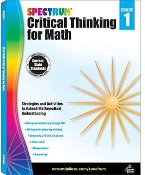 Spectrum Critical Thinking for Math, Grade 1