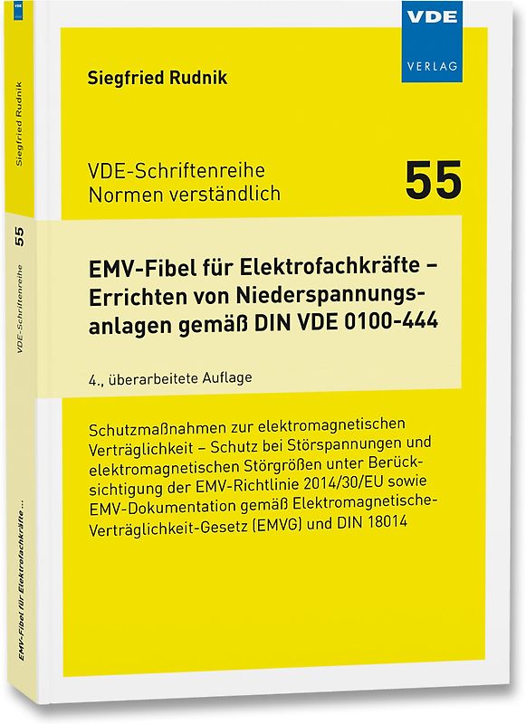 EMV-Fibel für Elektrofachkräfte – Errichten von Niederspannungsanlagen gemäß DIN VDE 0100-444