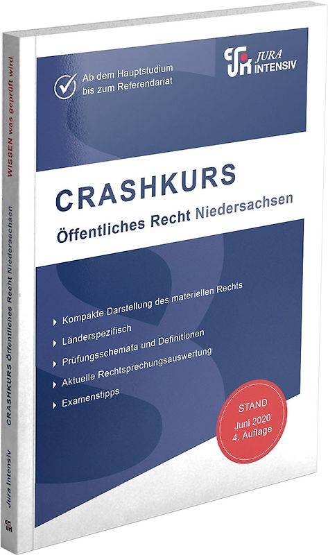 CRASHKURS Öffentliches Recht - Niedersachsen