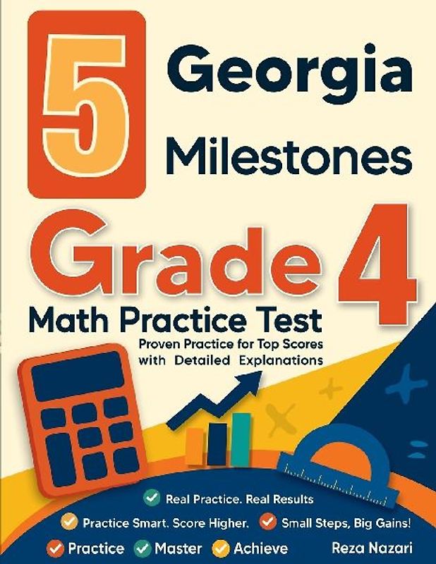 5 Georgia Milestones Grade 4 Math Practice Tests