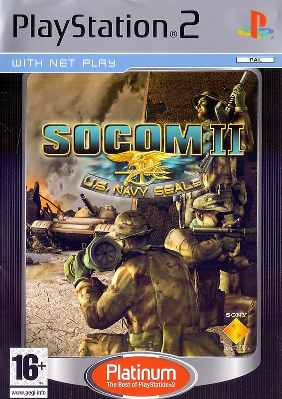 SOCOM II: U.S. Navy Seals [Platinum, Software Only, Internationale Version] PlayStation 2