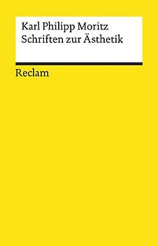 Schriften zur Ästhetik