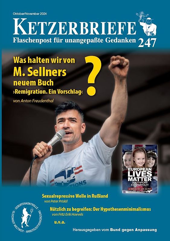 Was halten wir von M. Sellners neuem Buch „Remigration. Ein Vorschlag“?