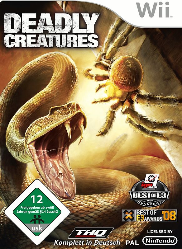 Deadly Creatures Nintendo Wii