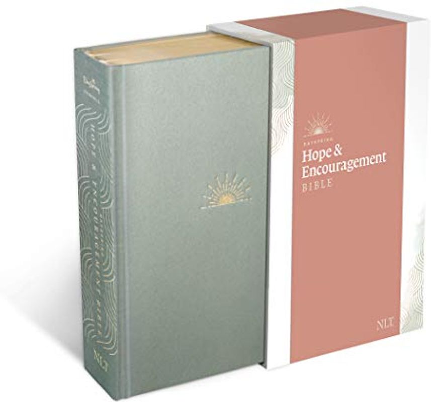 Dayspring Hope & Encouragement Bible: New Loving Translation, 52 Full-Page Devotions, Wide Margins for Journaling and Note-Taking