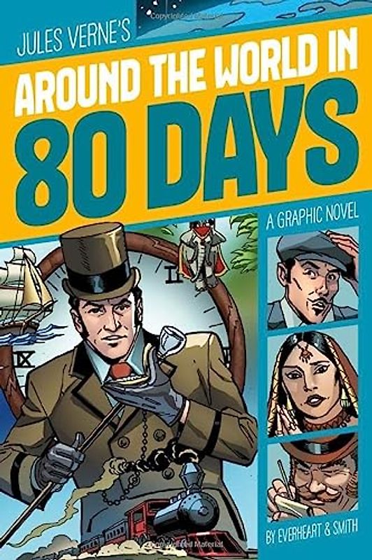Around the World in 80 Days (Graphic Revolve: Common Core Editions)