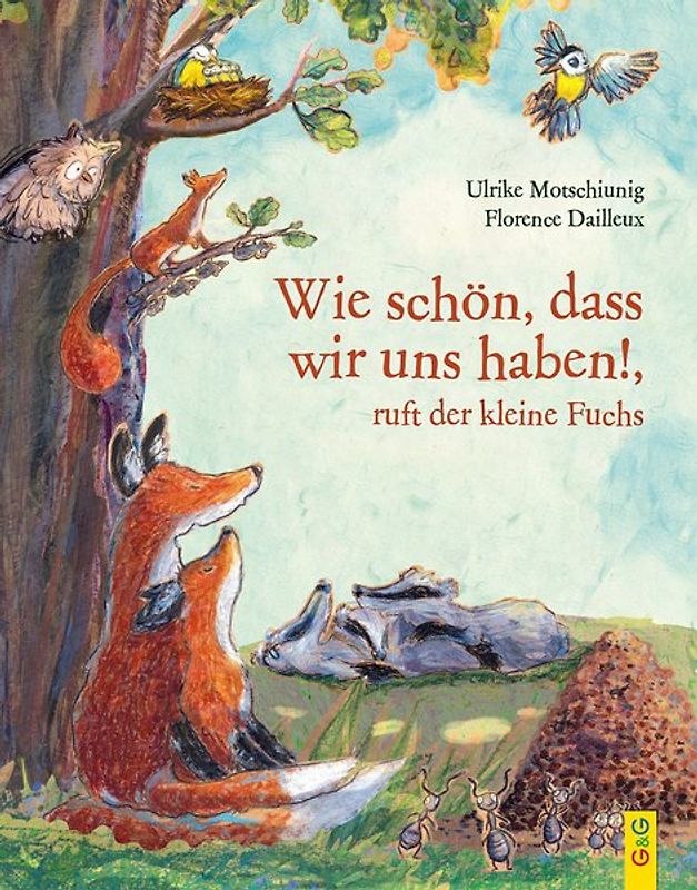 Wie schön, dass wir uns haben, kleiner Fuchs!