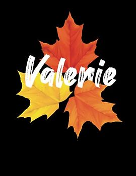 Valerie notebook: Personalized notebook With Name for Valerie ,120 large pages in size 8.5*11.