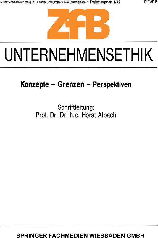 Unternehmensethik