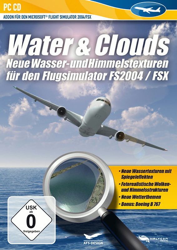 Flight Simulator X - Water & Clouds (Add-On) PC Spiele
