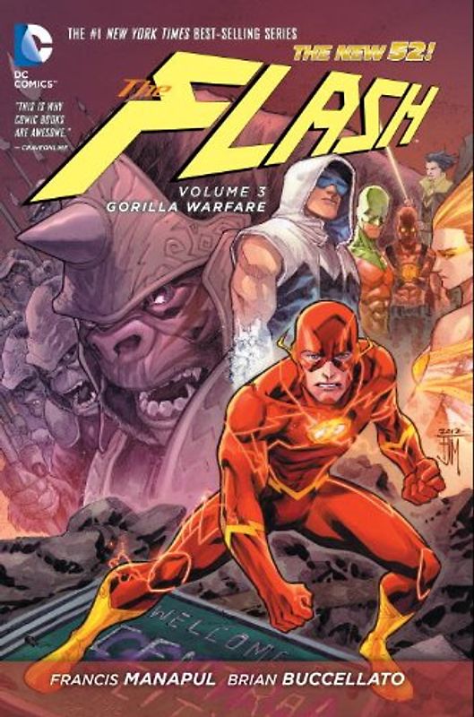 The New 52: The Flash: Vol. 3 - Gorilla Warfare - Francis Manapul [Softcover]