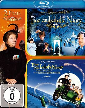 Eine zauberhafte Nanny / Eine zauberhafte Nanny - Knall auf Fall in ein neues Abenteuer [2 Discs] Blu-ray Disc