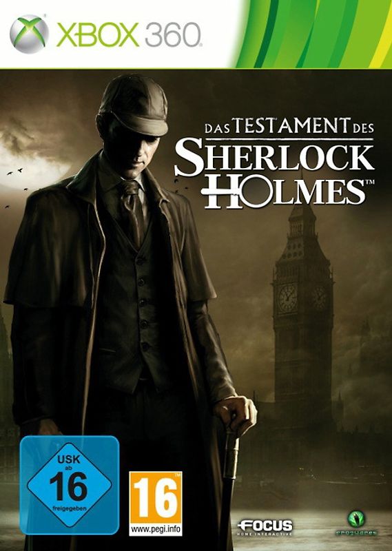 Das Testament des Sherlock Holmes Xbox 360