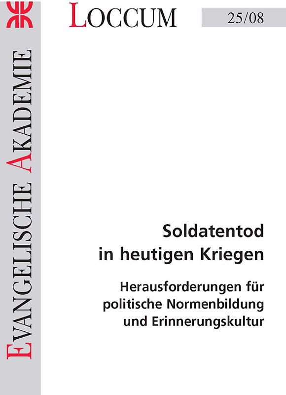 Soldatentod in heutigen Kriegen