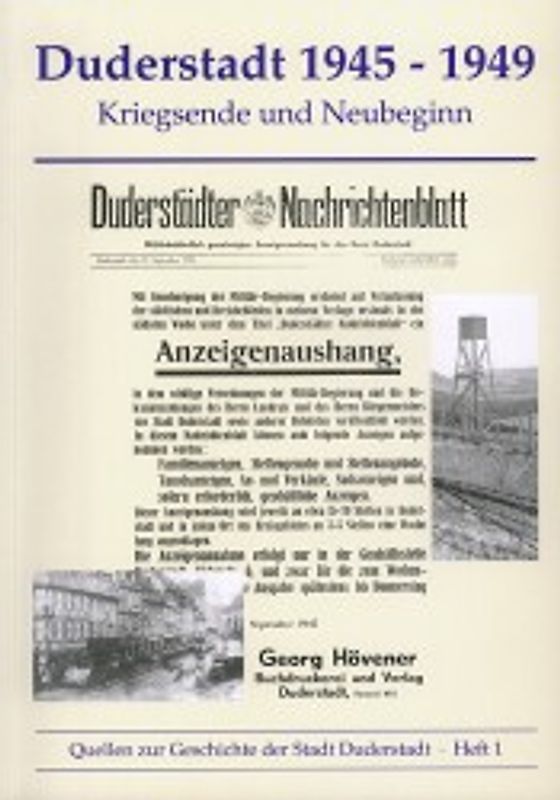 Duderstadt 1945-1949