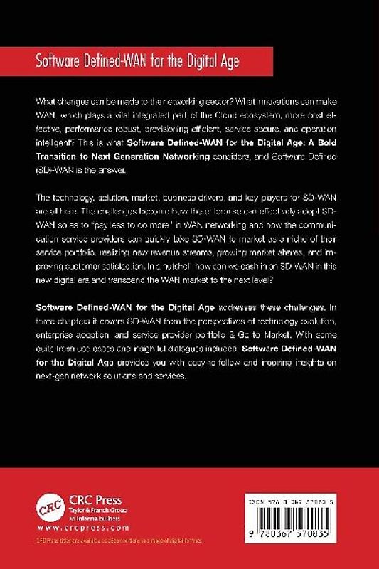 Software Defined-WAN for the Digital Age