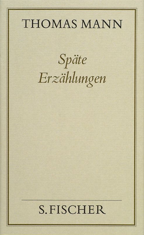 Späte Erzählungen