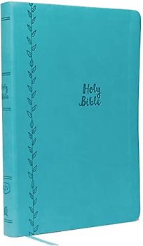 KJV, Value Thinline Bible, Compact, Imitation Leather, Blue, Red Letter Edition