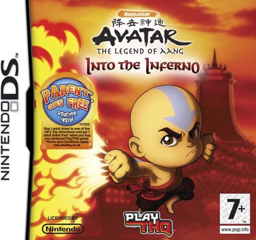 Avatar: The Legend of Aang- Into the Inferno [Internationale Version] Nintendo DS
